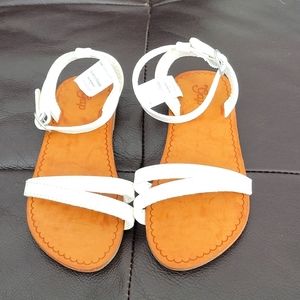 NWOT Baby Gap White Sandals Size 9